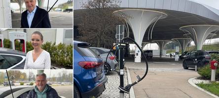 was an einer stromtankstelle los ist, wenn die spritpreise auf rekordhoch schnellen