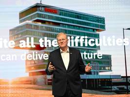 Bosch-Chef Stefan Hartung: 400 Millionen Verlust – und der Chef ist gut drauf