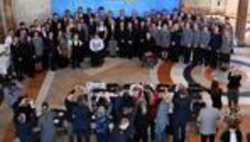 Empfang in der Staatskanzlei: Söder ehrt Bayerns Olympioniken