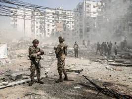 beide seiten wollen frieden: trump kündigt zehntägige waffenruhe im libanon an