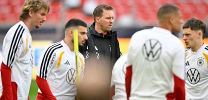 dfb: julian nagelsmann bittet stürmer deniz undav um entschuldigung