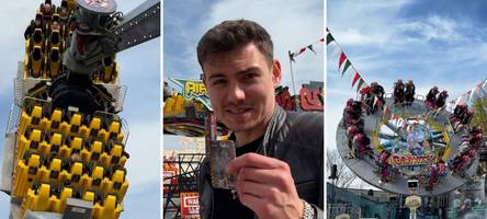 Macht das Spaß? Der Adrenalinkick auf dem Augsburger Plärrer kostet bis zu acht Euro