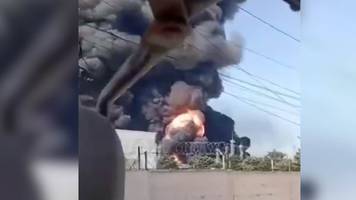 Ukraine greift Russen-Raffinerie in Tuapse an