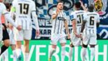 2. Bundesliga: Sieg gegen KSC: Elversberg vorerst Dritter