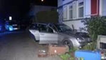 Unfall nach Spritztour: Jugendliche liefern sich Verfolgungsfahrt mit Polizei