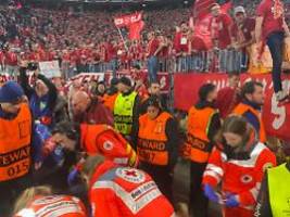 drastische folgen für psg-spiel?: wilde cl-szenen: uefa eröffnet verfahren gegen fc bayern