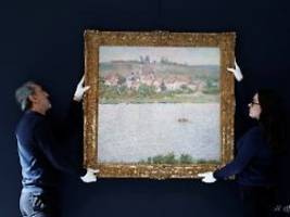 Intensiver Bieterwettkampf: Wiederentdeckter Monet bringt stattliche Millionensumme