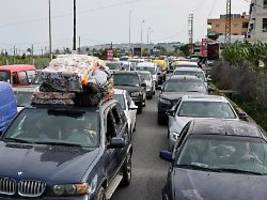 Nach Start der Waffenruhe: Vertriebene Libanesen kehren in ihre Heimatorte zurück