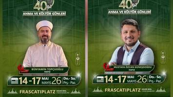 hassprediger auf dem frascatiplatz in bergedorf? kritik an türkischer feier