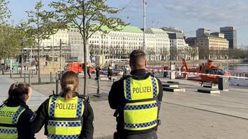 Leiche aus Binnenalster geborgen – Großeinsatz am Jungfernstieg