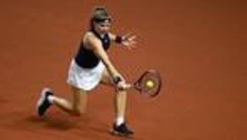 Tennis: Muchova zieht überraschend ins Endspiel von Stuttgart ein