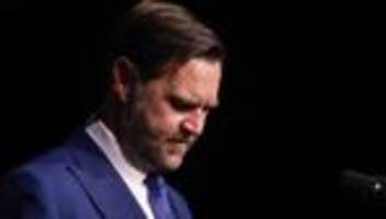 us-vizepräsident: »wenn es nicht klappt, gebe ich jd vance die schuld«