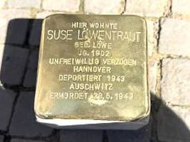 hätte dich gern kennen gelernt: ein stolperstein für suse löwentraut