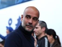 nächstes drama in england?: guardiola wittert den geruch der angst