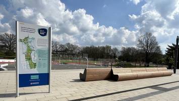 Willy-Brandt-Park am Herold-Center: Neue Sportinsel wird bald eingeweiht