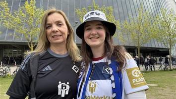 erste videos aus bremen: hsv-fans stimmen sich auf das nordderby ein