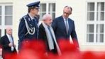 Beziehungen zu Brasilien: Merz empfängt Lula auf Schloss Herrenhausen