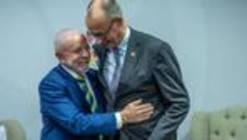 Beziehungen zu Brasilien: Merz und Lula wollen strategische Partnerschaft ausbauen