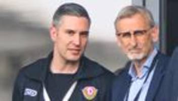 2. fußball-bundesliga: minister schuster sieht dynamo-sieg und lobt »klartextmodus«