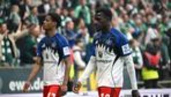 Nordderby: Wieder Rot, wieder Pleite: HSV-Krise geht weiter