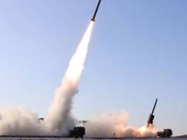 Krisensitzung in Südkorea : Nordkorea testet erneut ballistische Raketen Richtung Osten