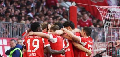 Fußball-Bundesliga: Bayern München krönt sich mit Sieg über den VfB Stuttgart zum erbeuten Deutschen Meister