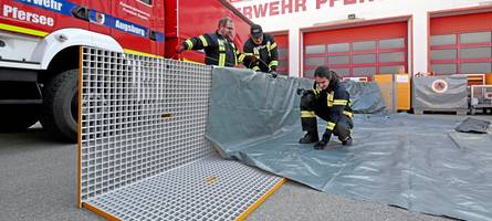 Alarm bei Hochwasser: Die Feuerwehren in Augsburg sind ab sofort besser darauf vorbereitet