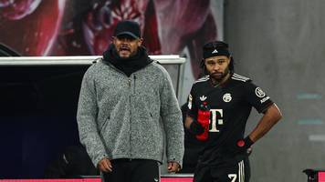 wm-aus droht: kompany enthüllt, wie sich bayern-star serge gnabry verletzt hat