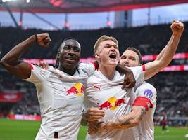 rb leipzig: jetzt klappt’s sogar in frankfurt