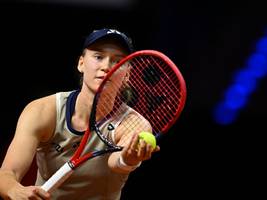 Tennis Grand Prix in Stuttgart: Rybakina siegt rasant