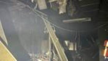 Brandstiftung: Nach Brand in Klinik drei Verdächtige gefasst