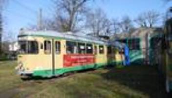 Denkmalschutz: Alte Straßenbahn ist neues Denkmal – Marienkirche »bröckelt«