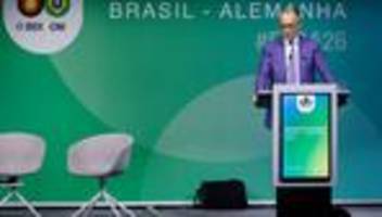 Deutschland und Brasilien: Handelsvolumen mit Brasilien soll laut Kanzler Merz verdoppelt werden