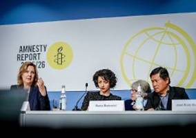 Geschichtsvergessene Politik: Amnesty: Merz-Regierung trägt Mischuld an Menschenrechts-Krise