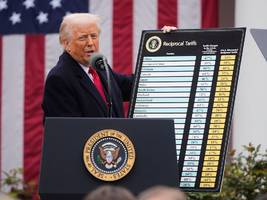trumps zollpolitik: einmal 166 milliarden dollar zurück, bitte