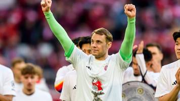 mit seinem 13. meistertitel knackt manuel neuer einen rekord von thomas müller