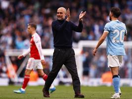 meisterrennen in der premier league: city kontert arsenal aus