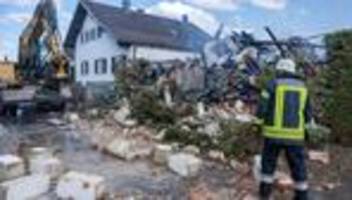 Niederbayern: Nach Explosion in Haus - Ermittlungen zur Ursache beginnen