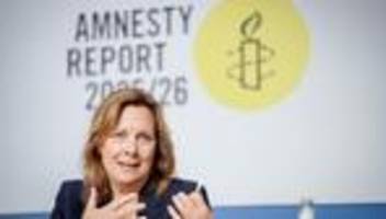 jahresbericht von amnesty international: deutschland schweigt laut amnesty beim bruch des völkerrechts