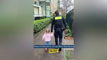 Albtraum jeder Eltern: Vierjähriges Mädchen büxt aus – doch es gibt ein Happy End