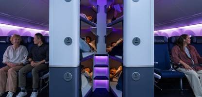 Flugreisen: Airline führt Stockbetten in der Economy Class ein