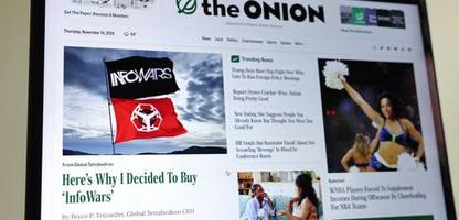 »the onion«: satireseite will alex jones’ »infowars« übernehmen – wie das nun gelingen soll