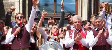So feiert der FC Bayern seinen Meistertitel am Marienplatz in München