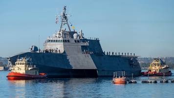 teures sorgenkind der us-navy: küstenschiff uss cleveland geht in dienst