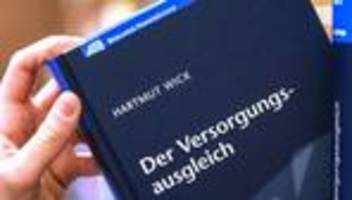 Kabinett: Rentenausgleich nach Scheidung bald ohne Tricks und Fehler