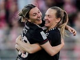 auch gwinn trifft: frauen des fc bayern tüten nächste meisterschaft ein
