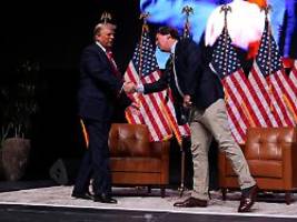 die große reue danach: tucker carlson quält sich wegen unterstützung für trump