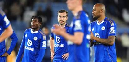 Leicester City in der Krise: Zehn Jahre nach dem Titel in die dritte Liga