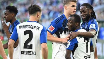 eine gute und zwei schlechte nachrichten vom hsv-training