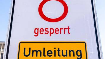 sperrung auf bundesstraße kommt – bauarbeiten dauern bis oktober